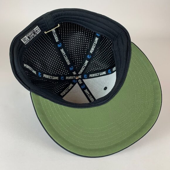 Perfect Game Black Armed Forces Stretch Fitted Hat Mens M/L - Picture 4 of 5